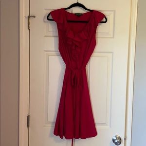 Ralph Lauren pink ruffle dress